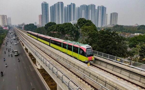 Metro Nhổn-Ga Hà Nội được nghiệm thu, sắp đưa vào khai thác thương mại