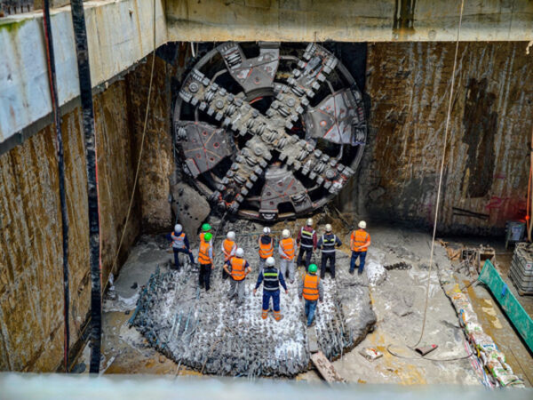 Hoàn thành khoan 4 ga ngầm đầu tiên dự án đường sắt đô thị
Nhổn-Ga Hà Nội